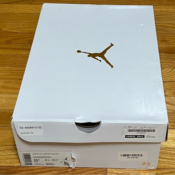 Jordan 4 Rasta/Lucid Green - sz 8.5 Wmns - Picture 5 of 5